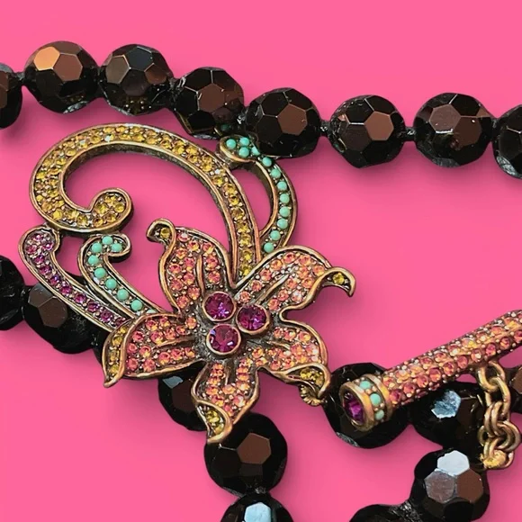 Heidi Daus  Swarovski Crystal Necklace - Picture 3 of 16